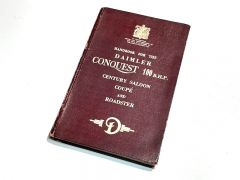 Daimler Conquest Century Saloon & Roadster Handbook
