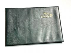 Jaguar Series 3 Maintenance Handbook in original green Jaguar protective folder